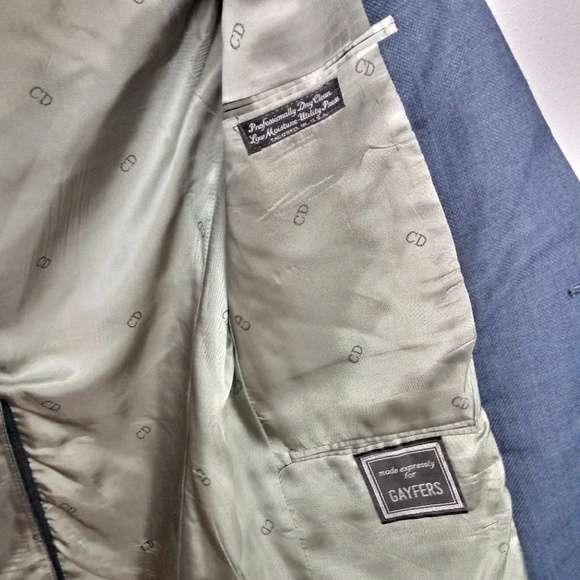 Christian Dior Blue Monsieur Men's Blazer 40S - Picture 4 of 7